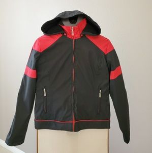 Junior black and red sport jacket